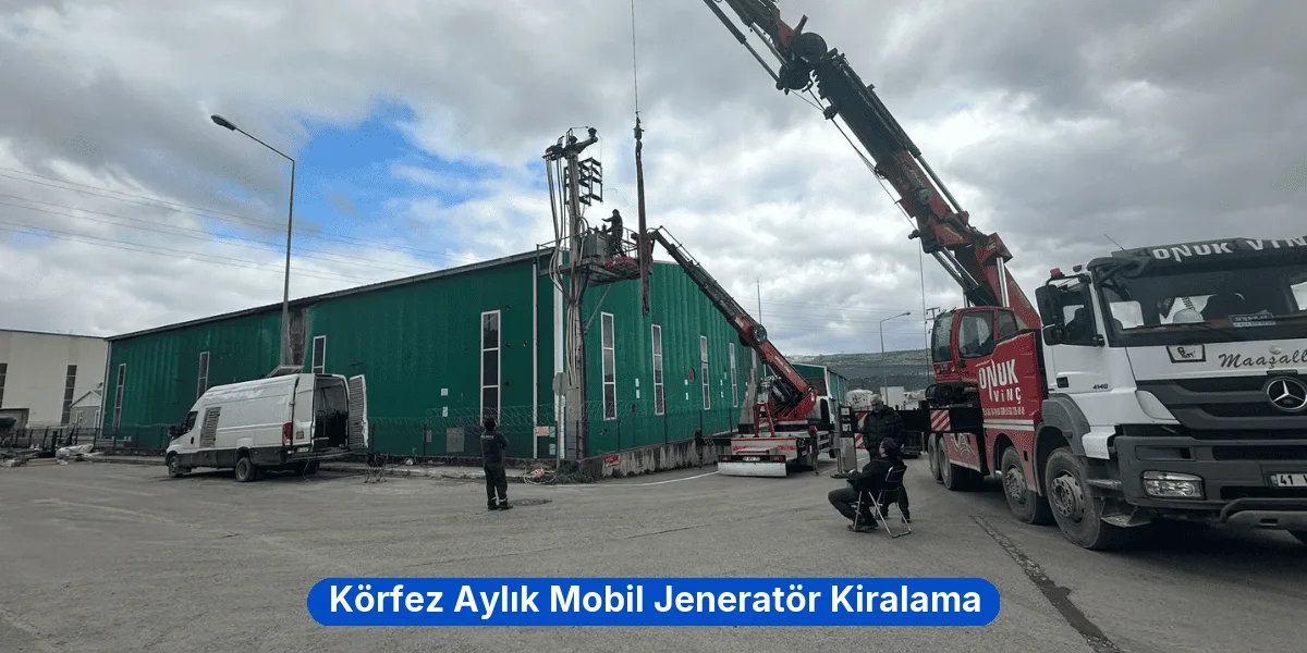 Körfez Aylık Mobil Jeneratör Kiralama