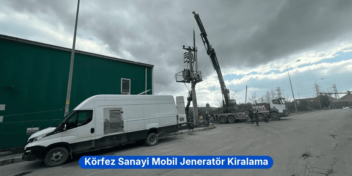Körfez Sanayi Mobil Jeneratör Kiralama